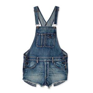American Eagle Distressed Shorts Shorteralls Overalls Cowgirl Western Bohemian